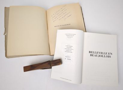 [Beaujolais]. BALLOFFET (Joseph). Histoire...