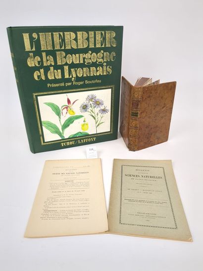 [Bourgogne]. Réunion de 4 volumes, dont :
Flore...