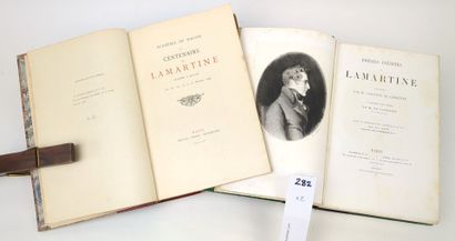 [LAMARTINE (Alphonse, de)]. 

Académie de...