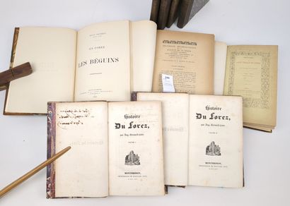 Un ensemble de 8 titres sur le FOREZ

1 (Forez)....