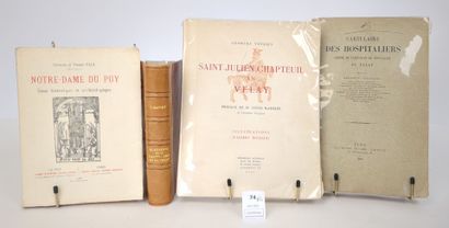 Un lot de 4 volumes sur le VELAY

(Velay)....