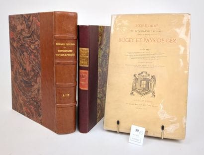 Un lot de 3 livres sur l'AIN

(Ain.). BAUX...