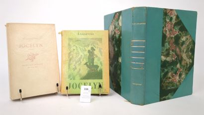 LAMARTINE (Alphonse, de). Un ensemble de...