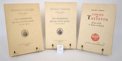 Un lot de 2 ouvrages sur le VIN en BOURGOGNE

LAURENT...