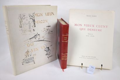 ROZET (Georges). Réunion de 3 ouvrages :
1/...