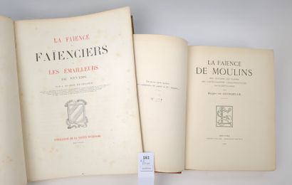 Deux volumes sur les faïences de Bourgogne

(Bourgogne)....