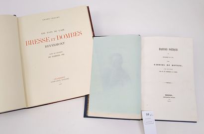 CHAGNY (André) : Les Pays de l'Ain. Bresse...