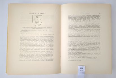 [Beaujolais]. CLAVIERE (Raoul de). Les Assemblées...