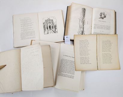 Un lot de 5 volumes sur l'AUVERGNE
(Auvergne)....