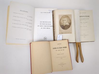 [Ain] 3 volumes :

CLAPAREDE (Théodore) :...