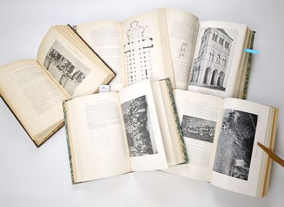 Un lot de 5 volumes des CONGRES ARCHEOLOGIQUES...