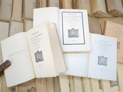 Annales de l'Académie de Mâcon. 3ème série...