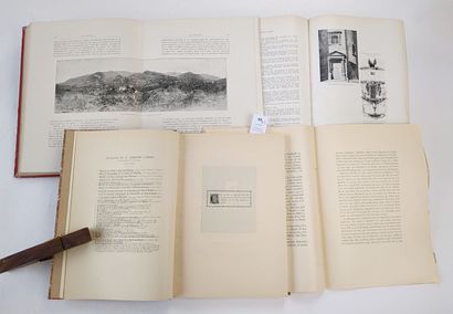 Un lot de 4 livres sur l'Auvergne
(Allier)....
