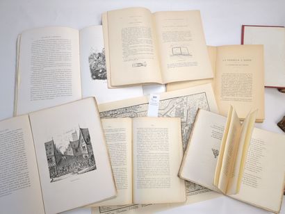 [Bourgogne]. Un ensemble de 9 volumes (accds) :
GARNIER...
