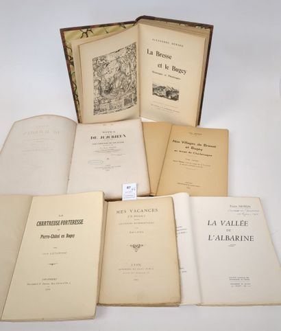 [Ain]. 6 volumes sur le Bugey, dont :
GALLICUS....