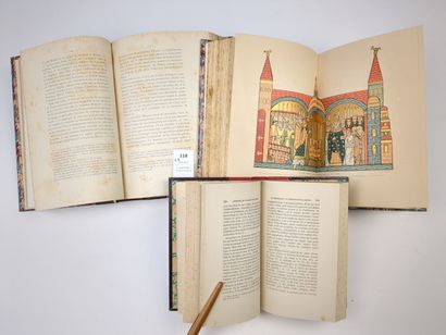 Réunion de 3 volumes reliés relatifs à l'histoire...
