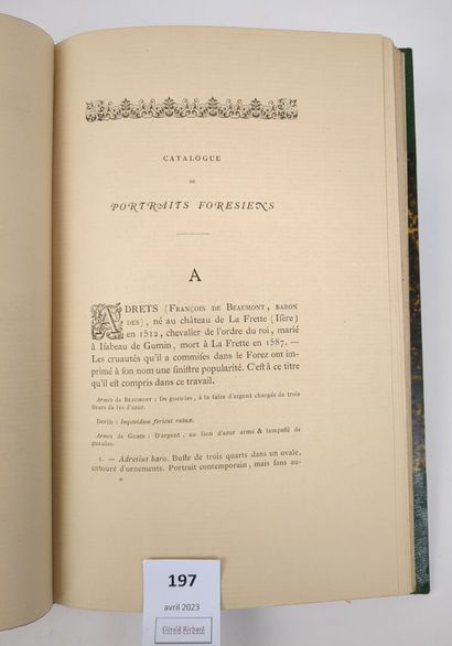 [Forez]. 190207AROA (Joseph) - Galerie de...