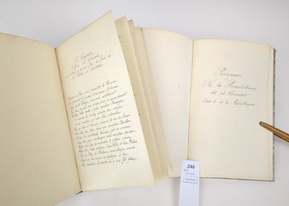 Deux manuscrits en dialecte Stéphanois

(Forez....