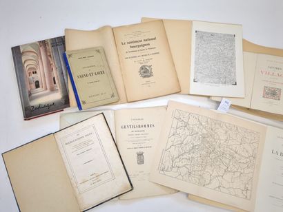 [Bourgogne]. 12 volumes relatifs à la Bourgogne,...