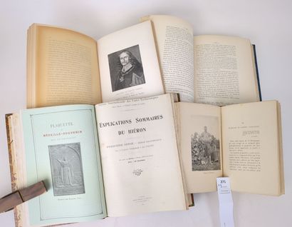 [Bourgogne]. Un ensemble de 4 volumes in-8...