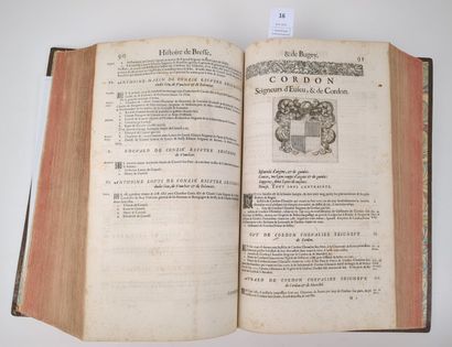 [reliure armoriée] GUICHENON (Samuel) : Histoire...