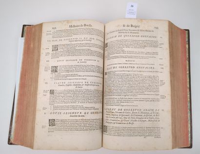 [reliure armoriée] GUICHENON (Samuel) : Histoire...