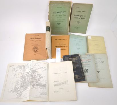 [Ain]. 11 volumes, dont :
LE DUC (Philibert)....