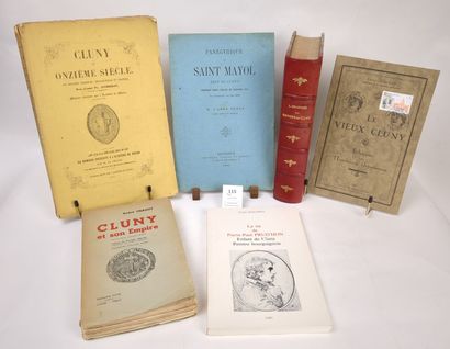 [Bourgogne] [Saône et Loire]. 6 volumes ou...