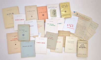 SANDELION (Jeanne). Réunion de 19 volumes...