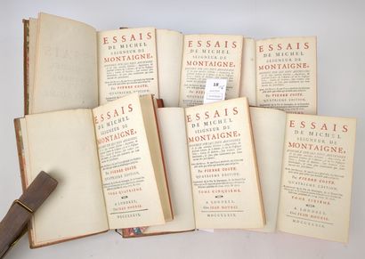 (Trévoux). MONTAIGNE (Michel de). Essais...
