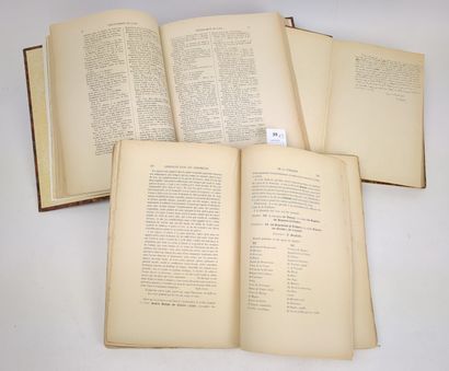 Un lot de 3 livres sur l'AIN

(Ain.). BAUX...