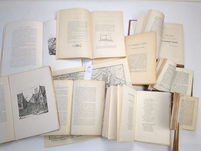 [Bourgogne]. Un ensemble de 9 volumes (accds) :
GARNIER...