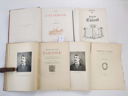 Un lot de 4 livres sur l'Auvergne
(Allier)....
