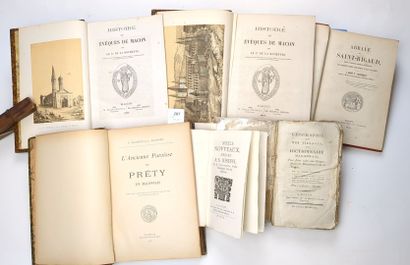 [Bourgogne]. Un ensemble de 6 volumes :
JEANTON...