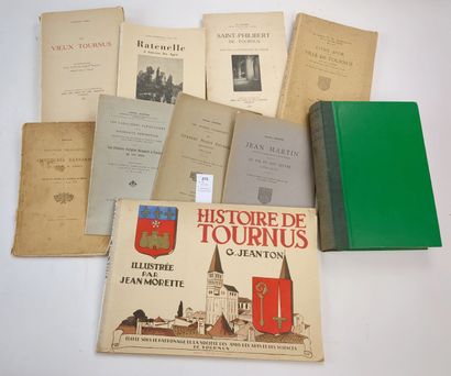 [Bourgogne]. Un ensemble de 10 volumes ou...