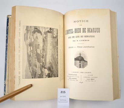 [Beaujolais]. LONGIN (Émile). Réunion de...
