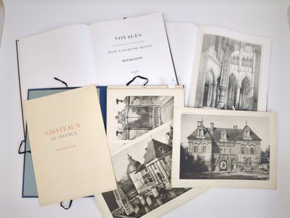 [Bourgogne]. Un ensemble de 3 volumes in...