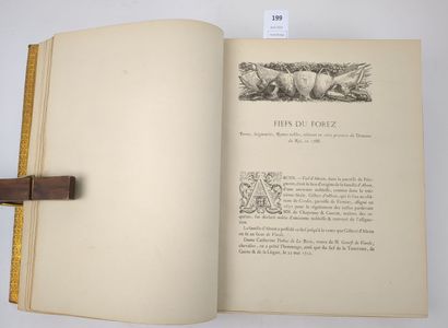 [Forez]. ASSIER DE VALENCHES (M.-P d'.) -...