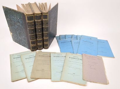 [Bourgogne]. Un ensemble de 21 volumes ou...