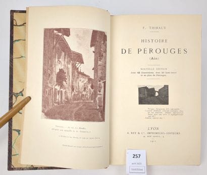 THIBAUT (Francisque) - Histoire de Pérouges...