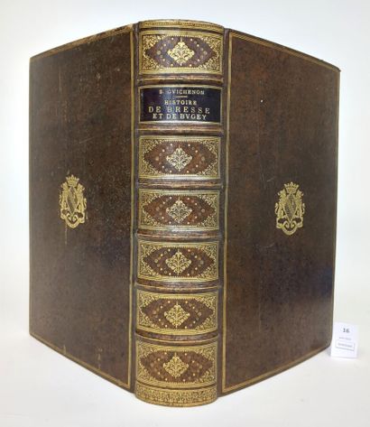 [reliure armoriée] GUICHENON (Samuel) : Histoire...