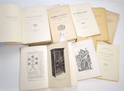 JEANTON (Gabriel). Un ensemble de 10 volumes...