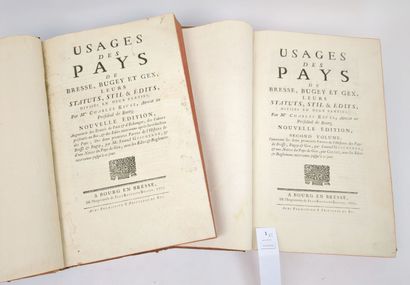 REVEL (Charles) et GUICHENON (Samuel) : Usages...
