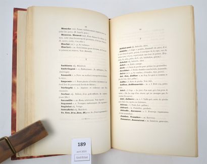 [Forez]. GRAS (Louis-Pierre) - Dictionnaire...