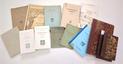 [Ain]. 14 volumes ou plaquettes, dont :

GROLLIER...