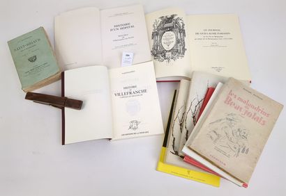 [Beaujolais]. Un ensemble de 10 volumes,...