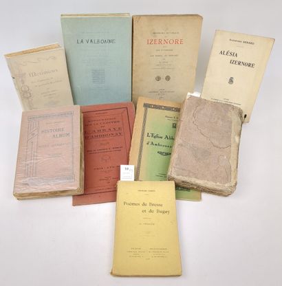 [Ain]. 9 volumes, dont : 

RÉVEREND DU MESNIL...