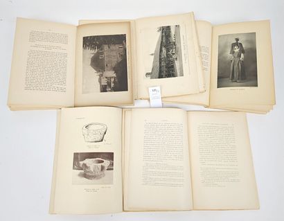 JEANTON (Gabriel). Un ensemble de 5 volumes,...