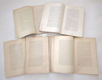 [Ain]. Réunion de 5 volumes relatifs à Belley...