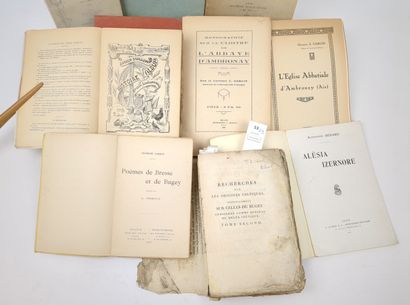 [Ain]. 9 volumes, dont : 

RÉVEREND DU MESNIL...